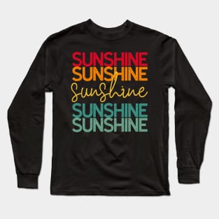 Sunshine Long Sleeve T-Shirt